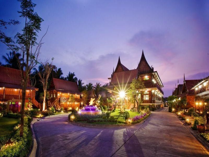 Jaroenrat Resort Samut Songkhram Bagian luar foto